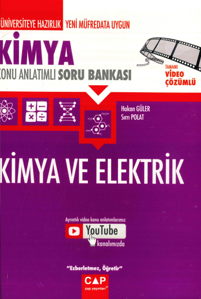 KİMYAVE ELEKTRİK KONU ANLATIMLI SORU BANKASI Panda Fotokopi & Baskı Merkezi