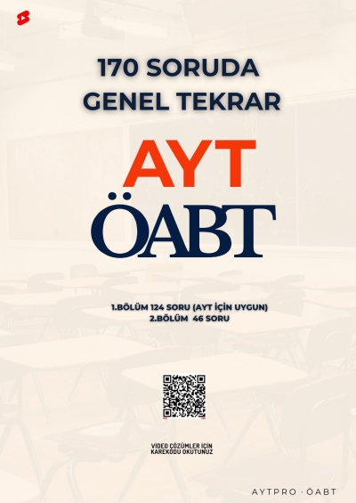 BilgeMatics Hüseyin Hoca ÖABT Matematik 170 Soruda Tekrar (AYT İçin Uygun) Panda Fotokopi & Baskı Merkezi