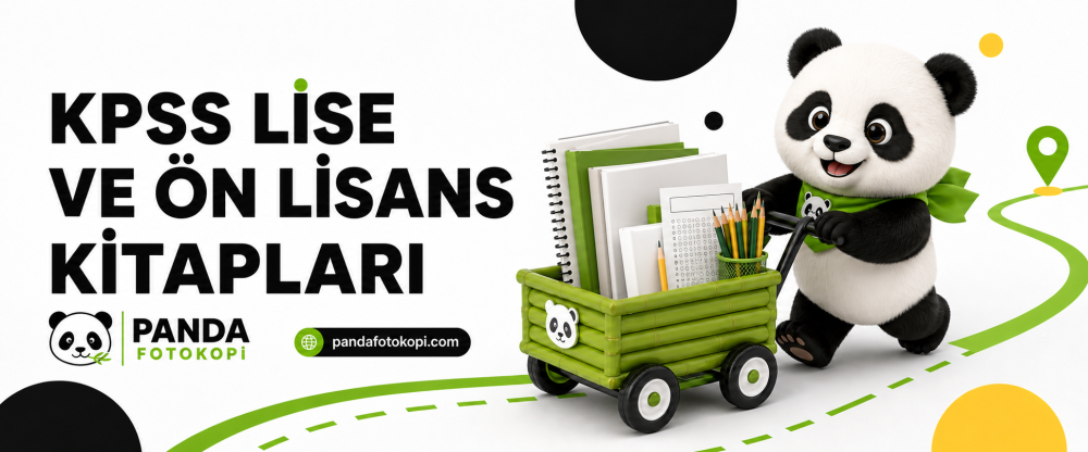 KPSS LİSE ÖNLİSANS Panda Fotokopi & Baskı Merkezi