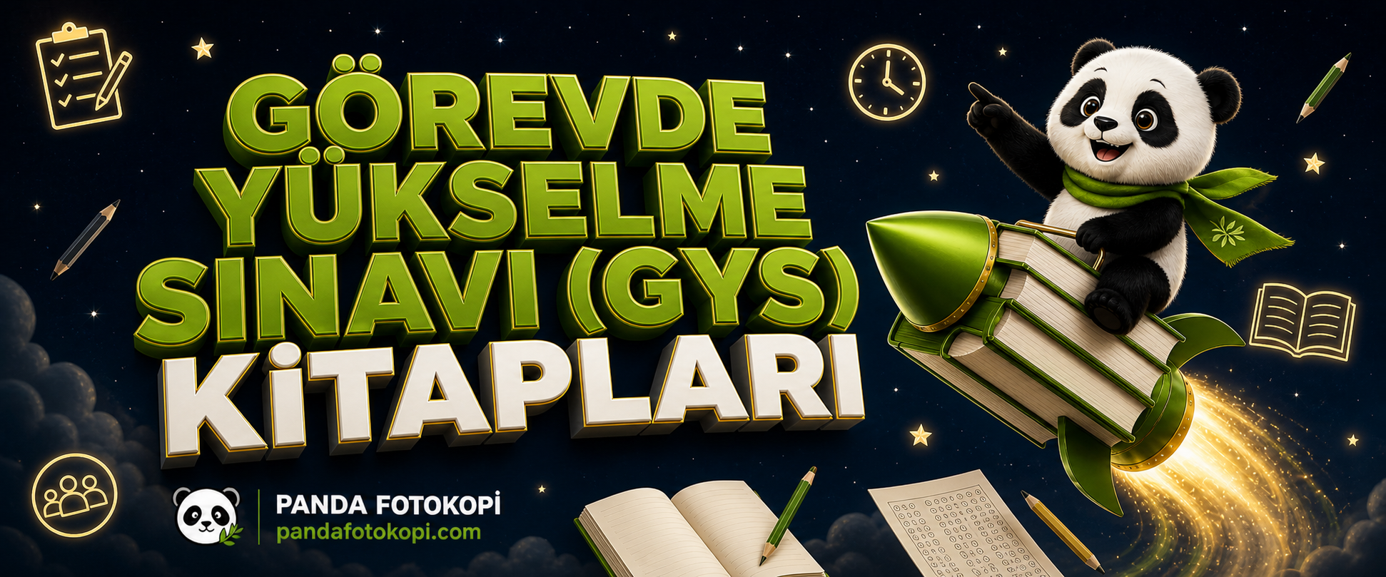 GYS ( Görevde Yükselme Sınavı) Kitapları Panda Fotokopi & Baskı Merkezi
